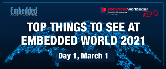 Check out our Top Things to See at <a href="/embedded_world/">embedded world</a> Day 1 featuring <a href="/LitemaxCorp/">Litemax</a> <a href="/iarsystems/">IAR</a> @arm <a href="/rti_software/">Real-Time Innovations (RTI)</a> #ew21 #ew21DIGITAL bit.ly/ew21day1