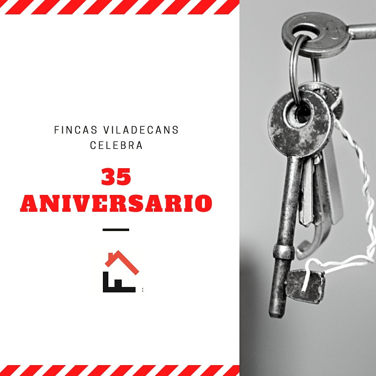 Hoy celebramos 35 años y queremos agradecer a todos nuestros clientes y amigos la confianza depositada durante tantos años. #Viladecans #FincasViladecans #Aniversario #GestionDeConfianza #inmobiliaria #realstate #realstateagent
#serviciosinmobiliarios  fincasviladecans.com