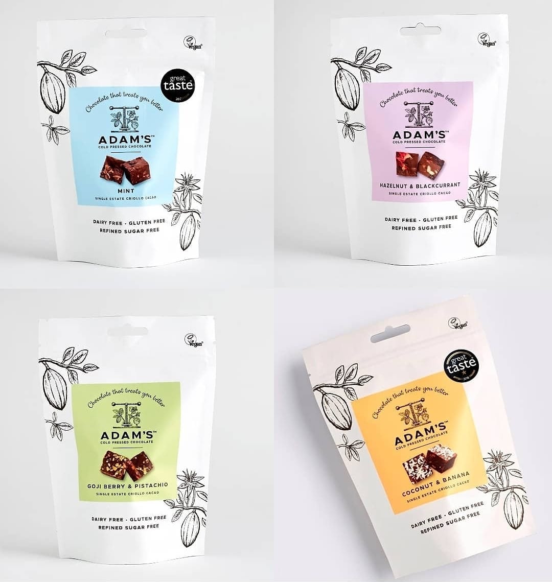 Treat mum this Mother's Day with an incredible chocolate journey: Blood Orange, Coconut+Banana, Cardamom+Smokey Paprika, Goji Berry+Pistachio, Hazelnut+Blackcurrant,70% Dark, Mint.
All available for the first time in one bumper offer, gift card+postage included!
Follow the link👆