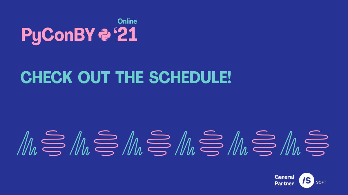 pyconby's tweet image. Make good use of your time! Pick your favorite talks - the schedule is on the webpage 👉 by.pycon.org
🔷 top-libs Typer, Hummingbird, Diagrams
🔷 Django Ninja framework
🔷 tools for monitoring ML models
🔷 EdgeDB with AsyncIO
🔷 DL with Pytorch Lightning
&amp;amp; a lot more!