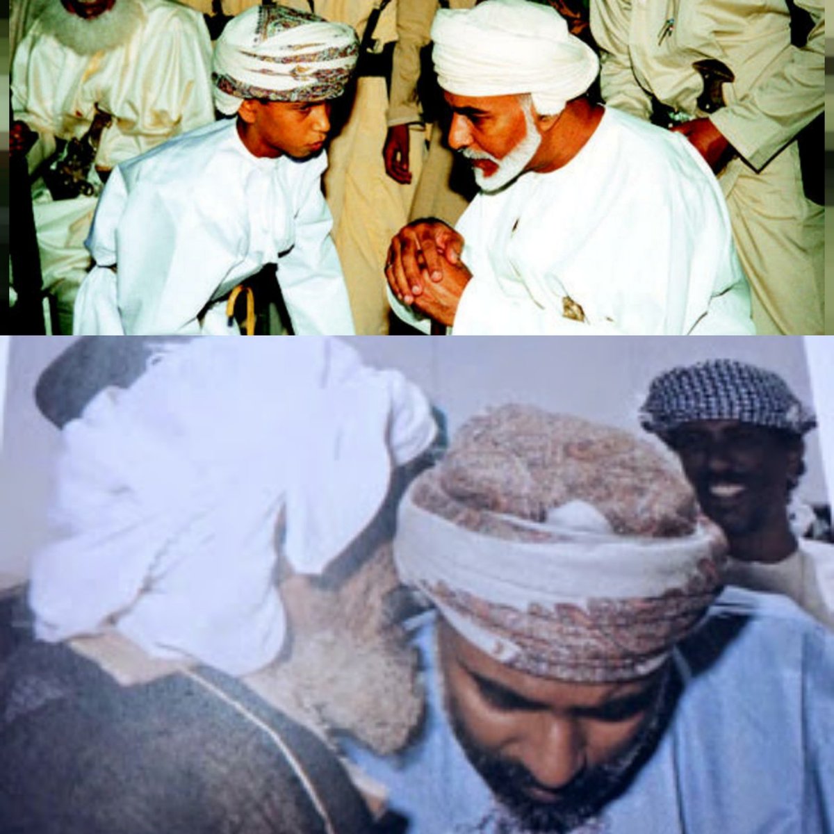 ينصتُ بكل إهتمام لصغير والكبير 
رحمك الله يا من أحببتَ شعبك 
فأحبك 💔
#الخالد_في_قلوبنا