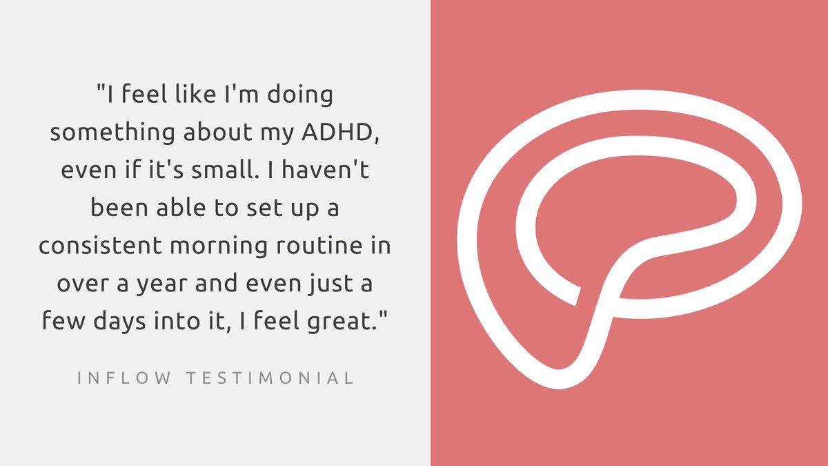 get_inflow's tweet photo. We love getting feedback from our beta-members! Make sure you've signed up to our waitlist to be the first to hear -> https://t.co/cBael6Q5QL 

#adhd #add #adhdapp #adhdtwitter #adhdsupport https://t.co/5S8A4g8gpp
