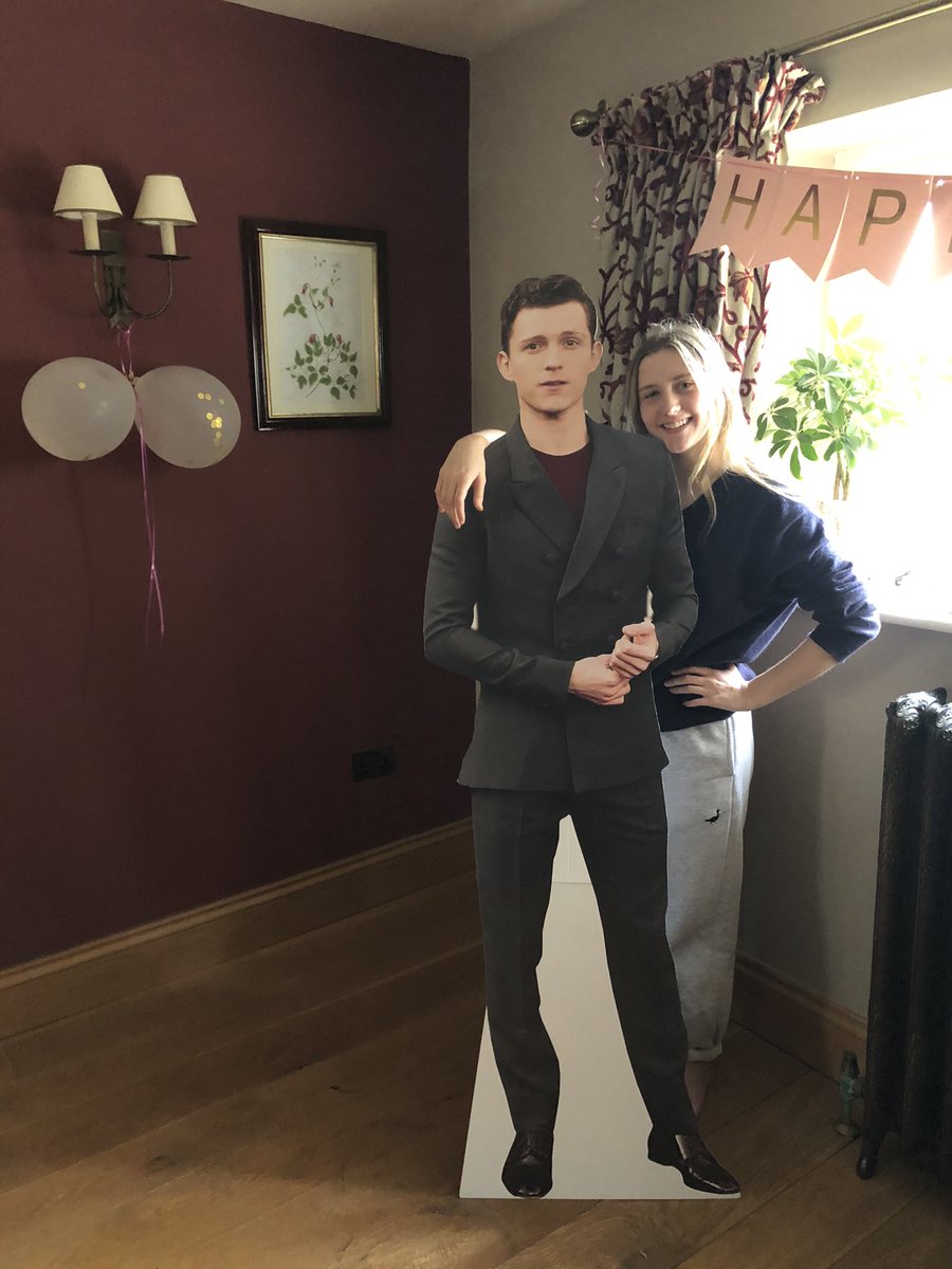 When your Sedbergh friends send you a birthday party guest in the post 😆 missing those lovely girls <a href="/Carus_Sedbergh/">Carus House</a> #SedberghAtHome #SpiderMan 💕🎉🎂<a href="/heather_boothxx/">heather booth</a>