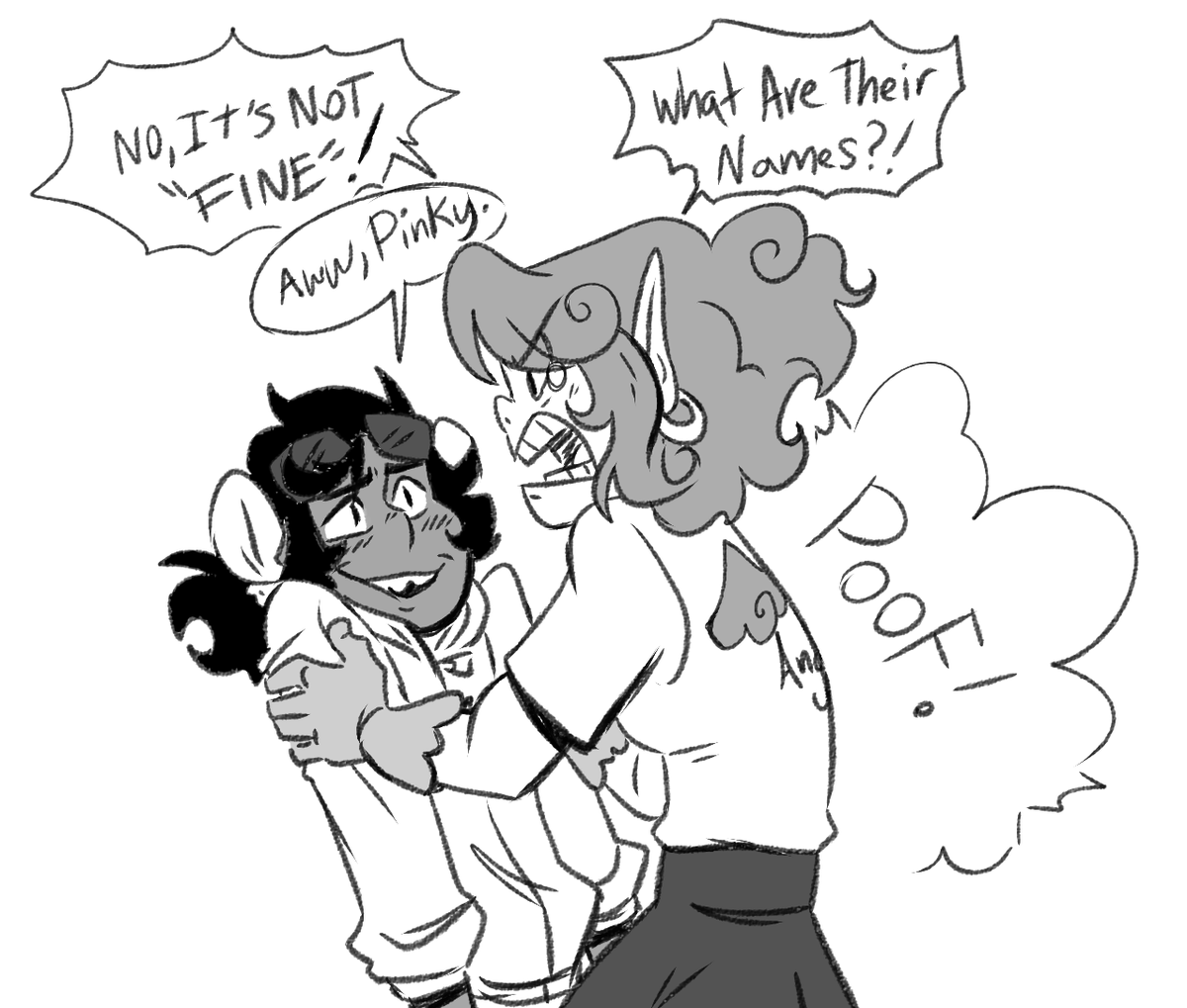 When you realize your friend doesn't need your protection
#originalcharacters #artistsontwitter 