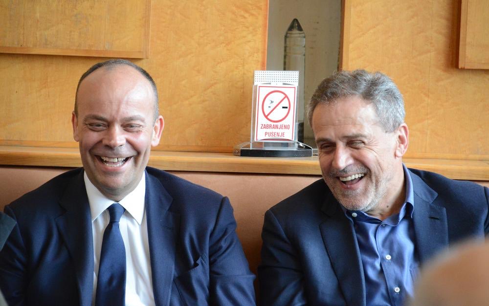 Grande dolore per la prematura scomparsa dell'amico #MilanBandić, sindaco di #Zagabria, che lascia un profondo vuoto. Buon viaggio Milan