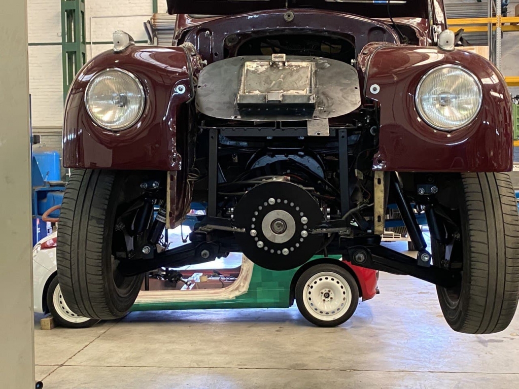 KitNewtron's tweet photo. Drive the past, drive the #future...⚡❤... #officineamarcord #fiattopoino #electricfiattopolino #fiat #newtron #retrofit #electricvintage #vintagevoltage #electricar #electricvehicle #restomode https://t.co/Ki2Ryo5Trg