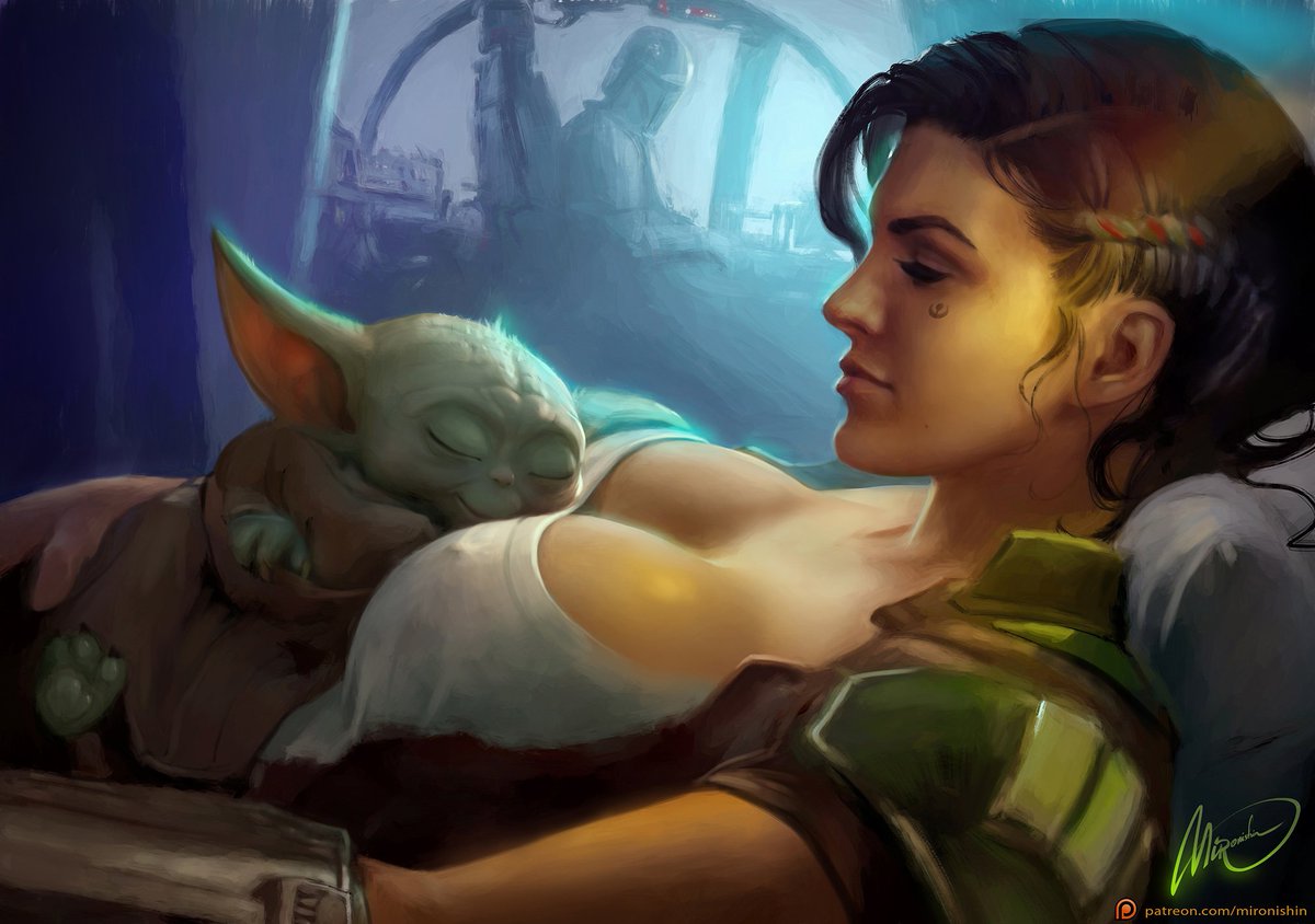 What baby Yoda is dreaming about? 