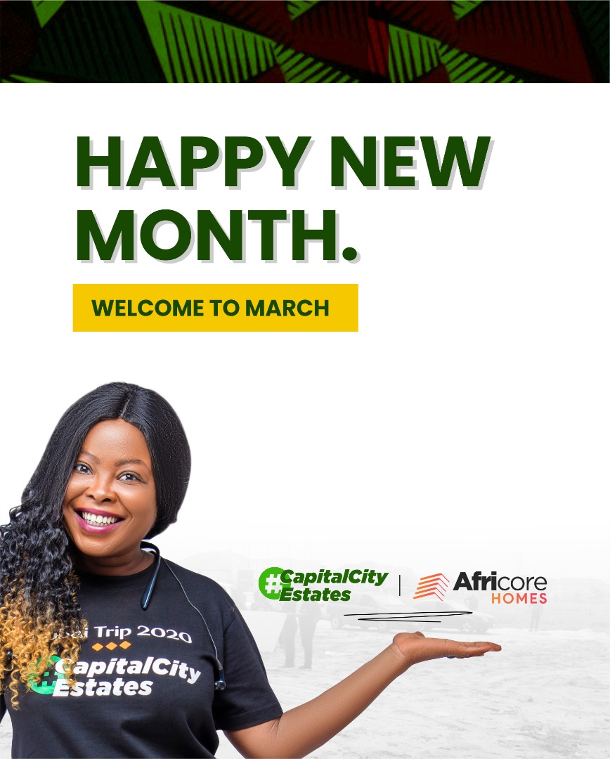 africoreltd's tweet photo. Welcome to the month of March.

#AfricoreHomes #Africore #property #realestate https://t.co/SBK7kcZYDa