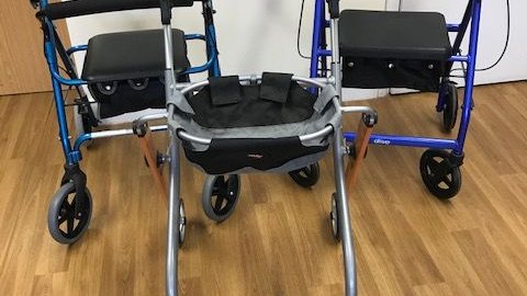 Do you know someone who needs a little support when shopping or getting around? We have a selection of walkers that we are unable to use. Available for a small donation to our charity. Call 01702 345373