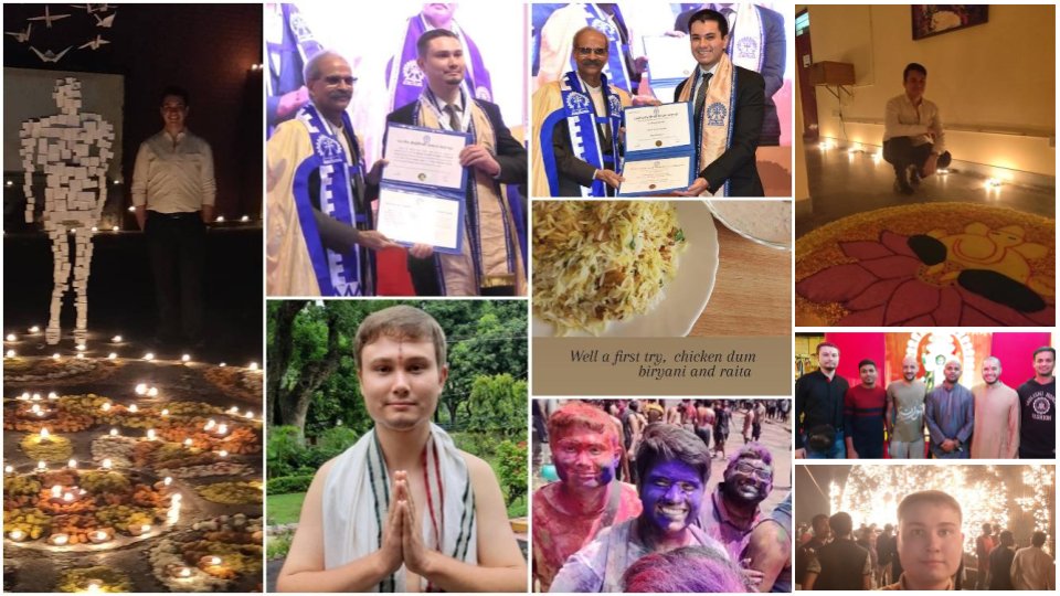 India has been an inspiration to many across geography & history. Following the trail two international students made @IITKgp their home while pursuing excellence in higher education in India. Here is the story of Pavel from Russia and Juan from Colombia kgpchronicle.iitkgp.ac.in/iit-kharagpur-…