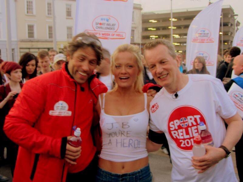 MrG48's tweet photo. Love it each year this memory comes back. Nine years ago today @JohnBishop100 was ending his #WeekofHell for @comicrelief in #Gravesend with #frankskinner https://t.co/cnZJiRfoct