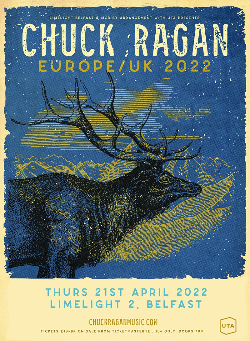 ⚠️JUST ANNOUNCED⚠️

<a href="/ChuckRagan/">Chuck Ragan</a> 

<a href="/LimelightNI/">Limelight Belfast</a> 2
21st April 2022

🔃RT for a chance to win tickets🔃

🎟 Tickets on sale WEDS 10AM <a href="/TicketmasterIre/">Ticketmaster Ireland</a>