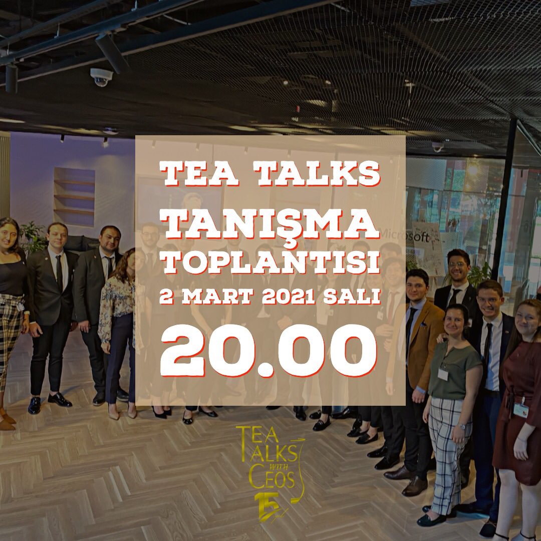 Tea Talks with CEOs (@TeaTalkswithCEO) / Posts / X