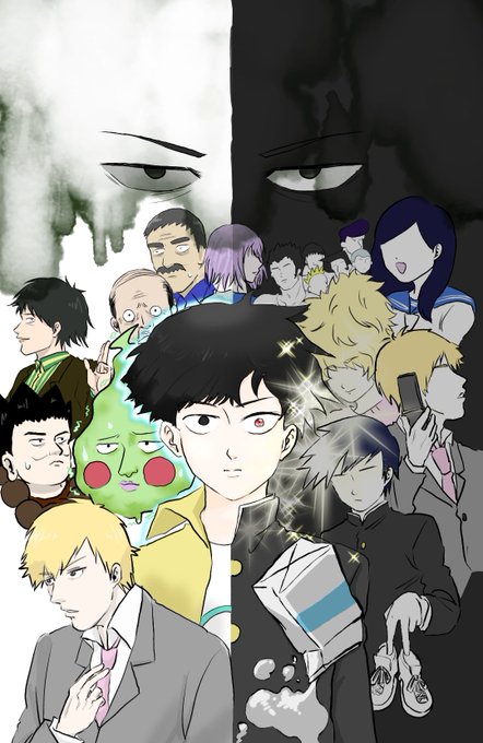 モブサイコ100のtwitterイラスト検索結果