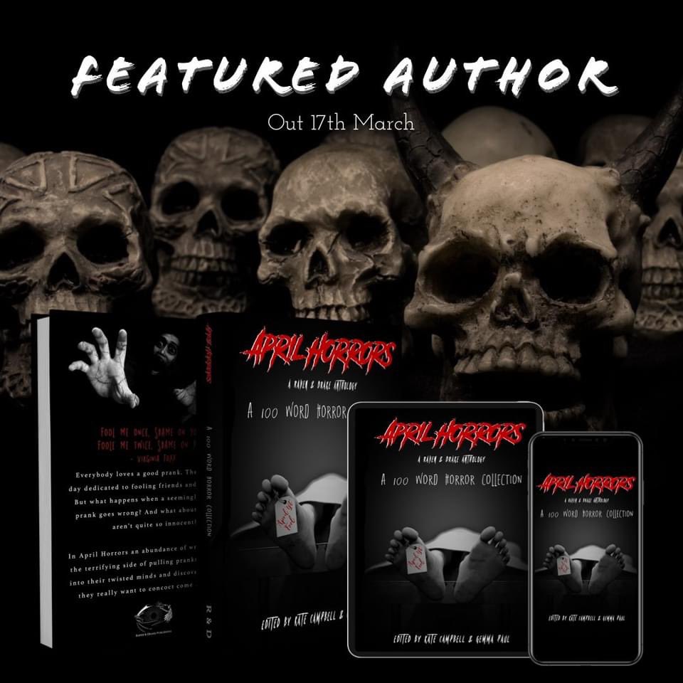 LeanbhPearson's tweet photo. APRIL HORRORS, a collection of dark trickery, jokers &amp; horror by @PublishingRaven features my two drabbles: Icelandic folklore &amp; horrific tricks in “Necropants”, &amp; devilish jests of witchcraft in “The Devil’s Fool” #horror #darkfiction #drabbles #anthology #folklore #ComingSoon https://t.co/uzWpR1lVps