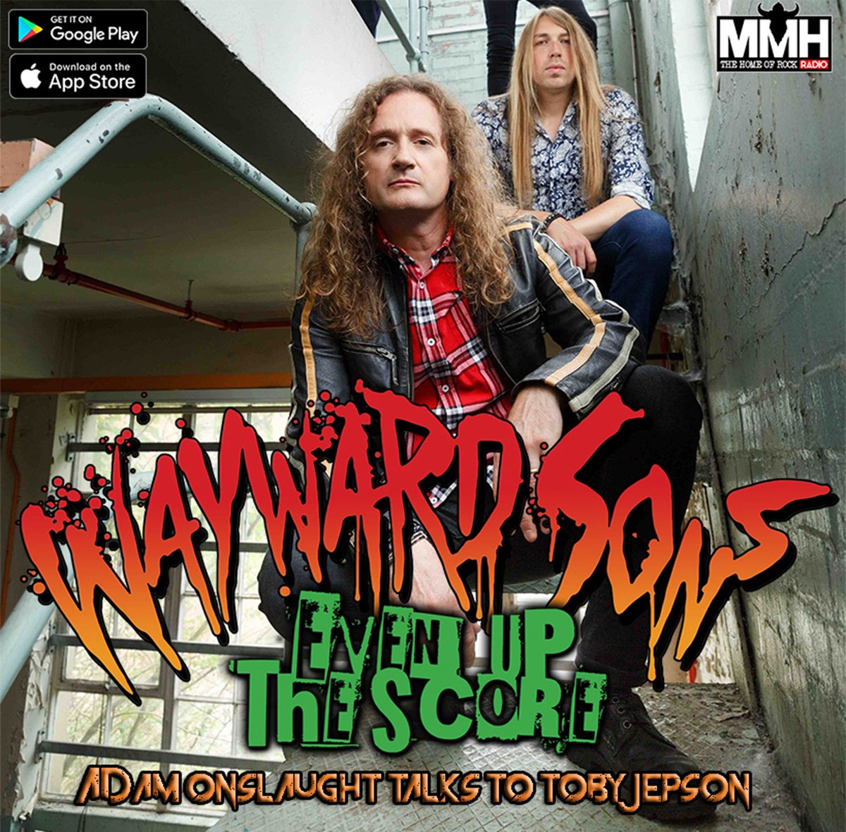 MMH_Radio's tweet photo. Check out the @AdamOnslaught #interview with @WaywardSonsBand @TobyJepson as we "Even Up The Score"! https://t.co/tr1m58bJeJ #mmh #radio #waywardsonsband #evenupthescore #radioshow #podcast @Duffpress https://t.co/H3WBfZliXt