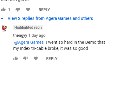 I *think* it's a good sign that people break their stuff playing your game. Is it?

#indiedev #gamedev #virtualreality #TossVR