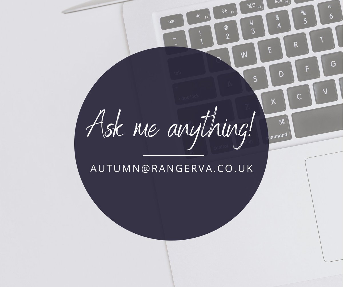 RangerVA1's tweet photo. Do you have any questions you would like to ask me about using a Virtual Assistant or being a VA?

Feel free to pop your question below in the comments or send me an email and I will be happy to answer them. 

autumn@rangerva.co.uk https://t.co/s7I1zVSFA4
