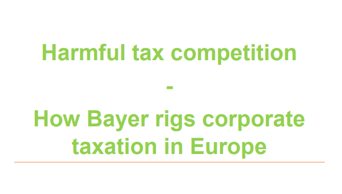 DBernhofer's tweet photo. Interessante Studie von #Redeker und @ctrautvetter im Auftrag von @GreensEFA über das #Steuerdumping von Bayer. Zeigt auch nochmal das zentrale Problem von lokalen Gewinnsteuern auf: innerstaatlicher #Steuerwettbewerb auf Kosten der Allgemeinheit

https://t.co/p7Eh9PIXeN https://t.co/qB65Hc3oPl