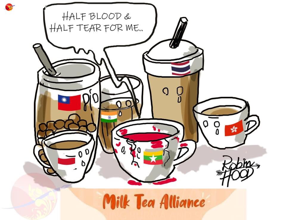 yytin1's tweet photo. သွေးတဝက် မျက်ရည်တဝက် Myanmar' MilkTea 😢
28.2.21

#MilkTeaAlliance
#asianspringrevolution https://t.co/hWiVPtk2mo