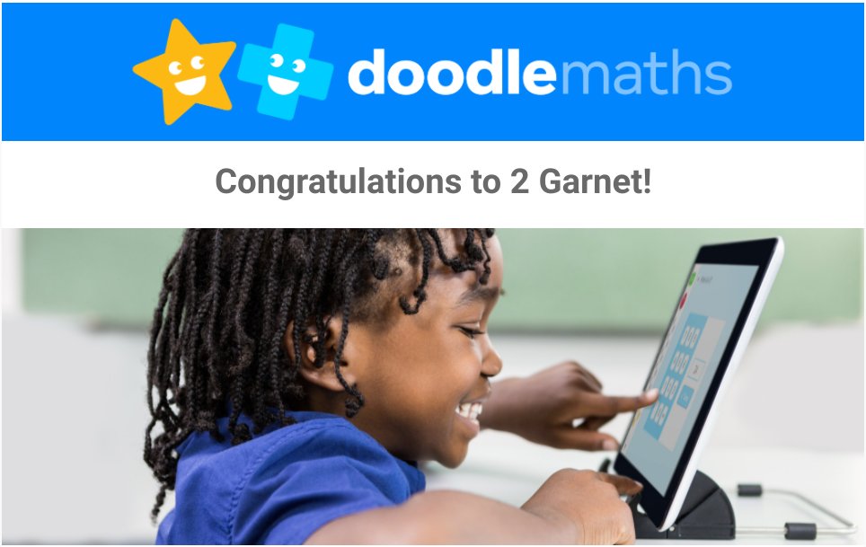 BrookfieldSM3's tweet photo. Well done Garnet Class for been the top Doodlers this week. @DoodleMaths @LEO_maths @LEOacademies #distancelearning https://t.co/cY1HrLcw6n