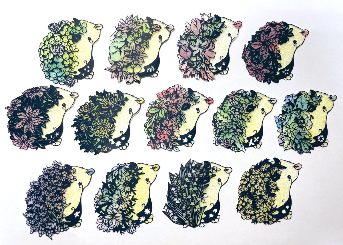 Twoucan シホ切り絵 の注目ツイート イラスト マンガ