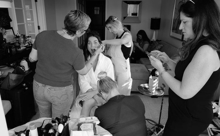 Cuando no me espera en el rodaje y aparezco suele pasar esto: