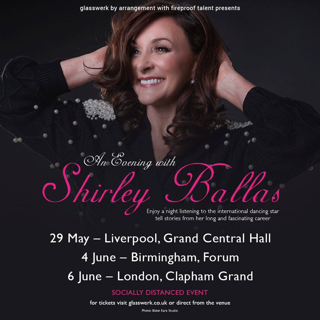 Glasswerk (@glasswerk) on Twitter photo On sale now! An Evening With <a href="/ShirleyBallas/">Shirley Ballas</a>
29 May Liverpool
4 June Birmingham
6 June London
seetickets.com/tour/shirley-b…
<a href="/seetickets/">See Tickets</a> On sale now! An Evening With <a href="/ShirleyBallas/">Shirley Ballas</a>
29 May Liverpool
4 June Birmingham
6 June London
seetickets.com/tour/shirley-b…
<a href="/seetickets/">See Tickets</a>