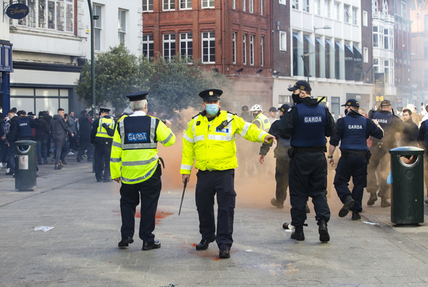 What can be done to prevent the type of violent protest we saw in Dublin City over the weekend? We hear from @nealerichmond @shanecreevy and @gardarep next #patkenny #Protests