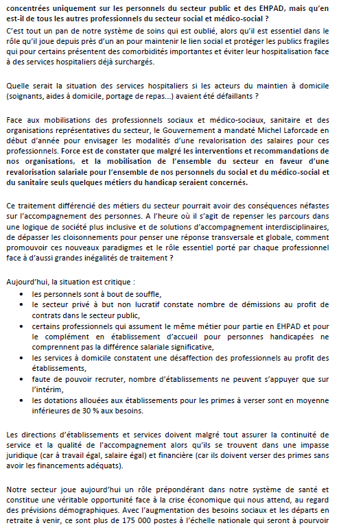 PFraux's tweet photo. #SegurDeLaSante, il est URGENT d’Agir !
Pour une revalorisation de tous les professionnels quel que soit le statut des établissements sanitaires, sociaux et médico-sociaux.
Pour une reconnaissance de leur mobilisation et de leur dévouement auprès des patients et des usagers 👏👏 https://t.co/lKyi1oPqHd
