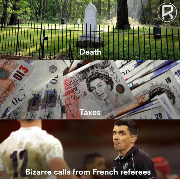 Three certainties in life....

Get your questions in for this week's Pod.