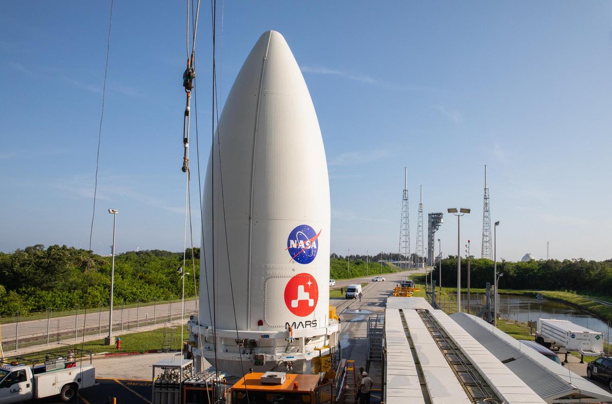 In Summer, one of our #AtlasV fairings protected @NASAPersevere on its way into space. Nearly 7 month later the Mars rover landed successfully. Looking forward to many more payload fairings for @ULAlaunch in our production in Decatur (AL)! #CountdownToMars @SenShelby @RepMoBrooks