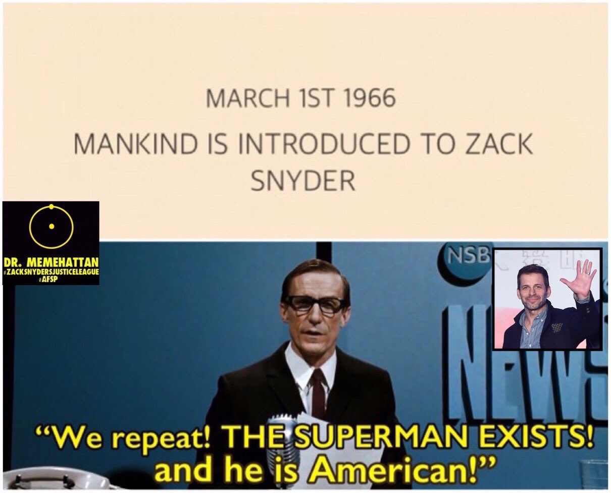 Happy Birthday, Zack Snyder.   