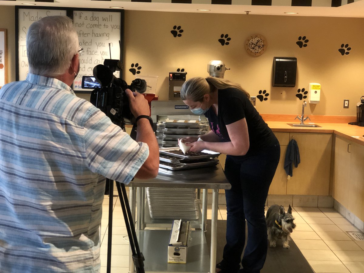 FetchDogTreats's tweet image. It&apos;s  Women&apos;s History Month! We are reminded today to celebrate Jackie, Fetch&apos;s CEO and baker. She ensures  that every single treat is safely made to make you and your dogs happier together. 

#GoFetchHappy #WomensHistoryMonth 
#WomanOwnedBusiness #DogsOfInstagram