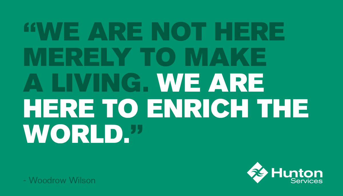 HuntonServices's tweet photo. This week's #MondayMotivation is brought to you by our core purpose - "We exist to radically improve the environments in which people live, work, and play." https://t.co/RujrR9opWC
#huntonproud #huntoncares #topworkplace #positiveteam #imageit #loveit #ownit #huntonservices https://t.co/y3V20QheiR