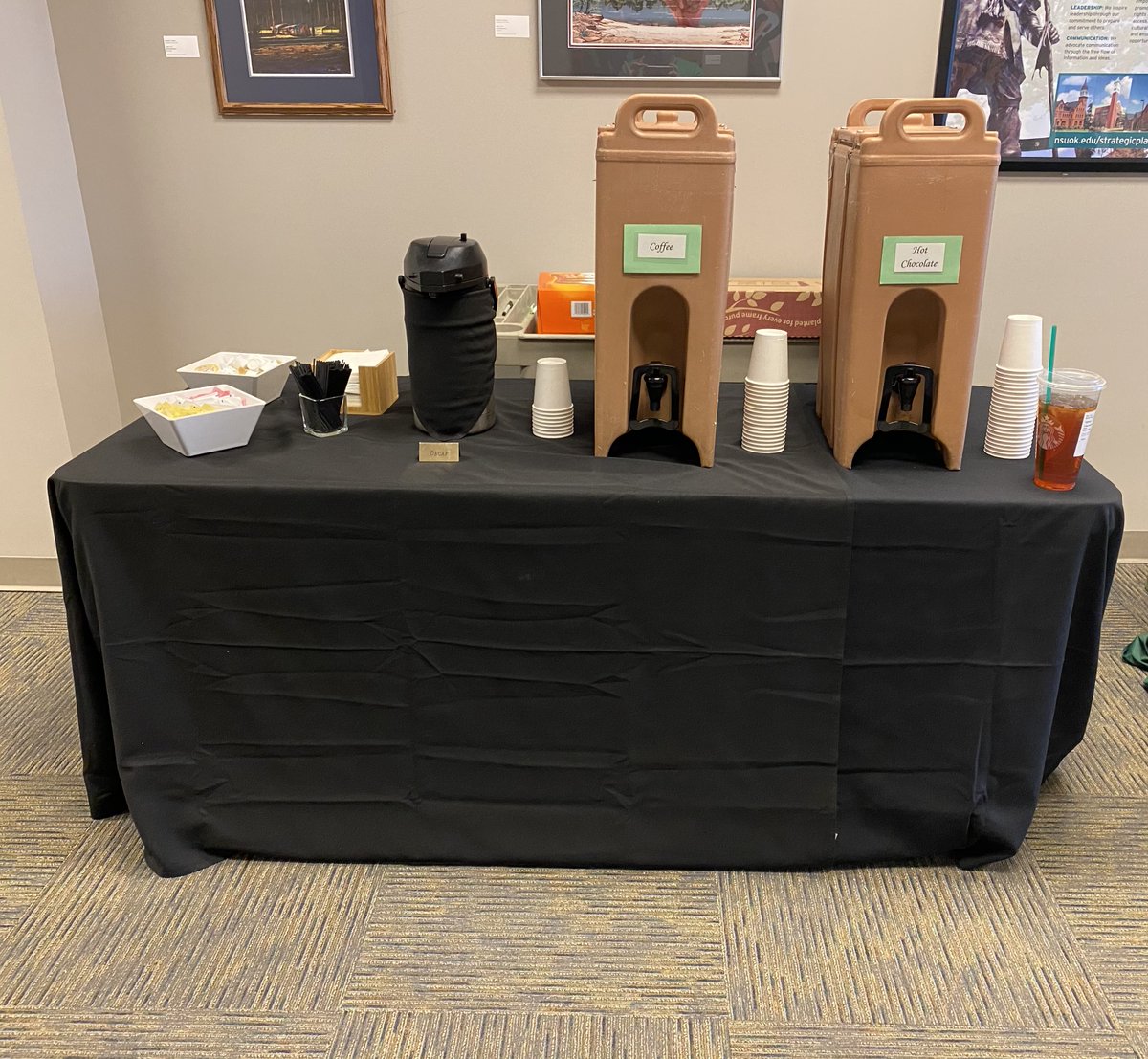 NSGA BA Midterms Relaxation Stations starts TODAY!

Stop by the BA Liberal Arts Building for 
FREE Coffee &amp; Hot Coco | 9-11 AM

They will be in the Admin Services Building as well
from 3-5 PM

FREE massages tomorrow!! 

Enter to win an iPad - Graduation Frame - NSU Swag