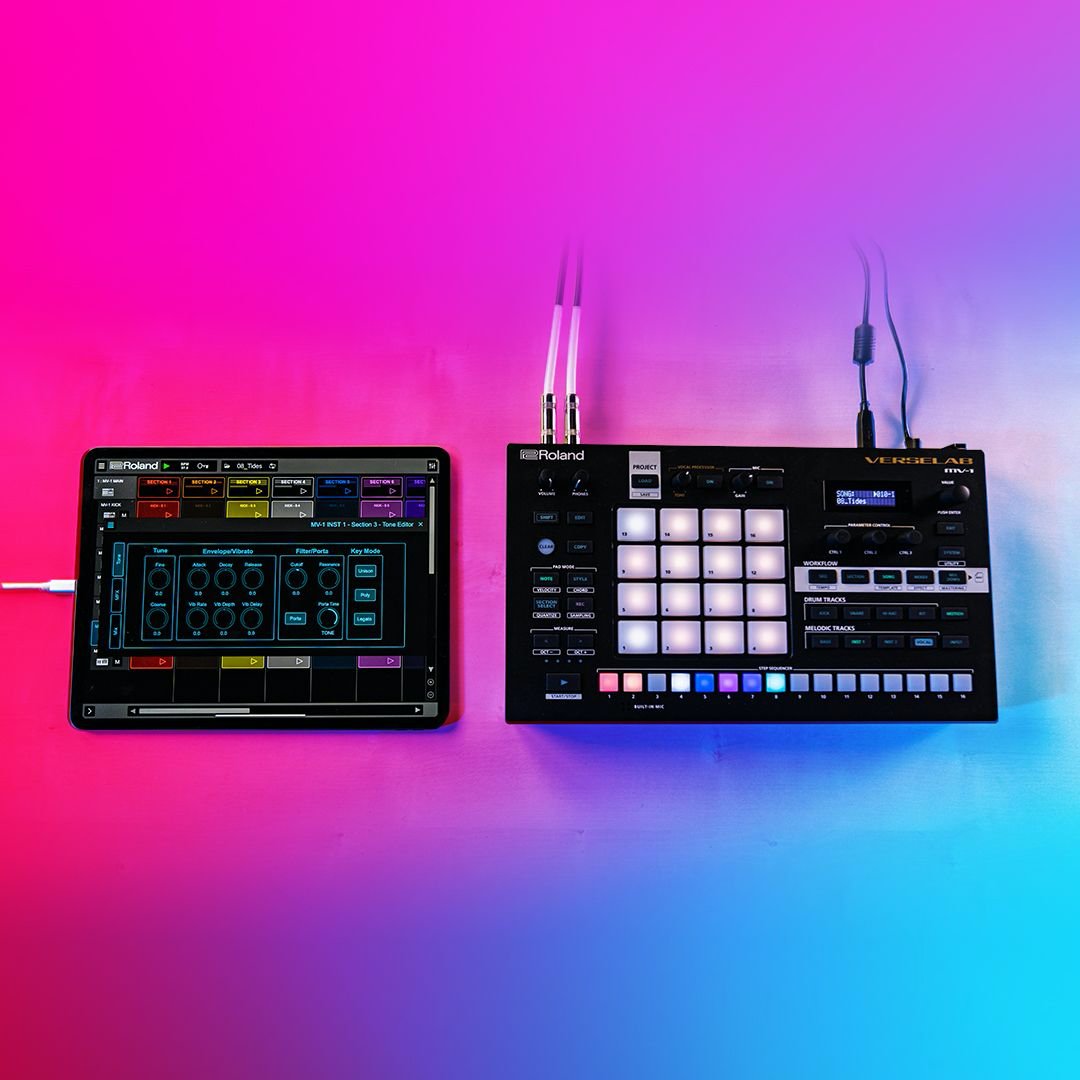 RolandZenbeats's tweet photo. Bring your own screen to VERSELAB with Zenbeats 2.1. 💻📱
Connect Roland’s VERSELAB to your computer, tablet, or smartphone for quick and easy song production. Enhance your graphical workflow with Zenbeats.
https://t.co/Ld2ZinJQ1G https://t.co/77xu9ax2bt