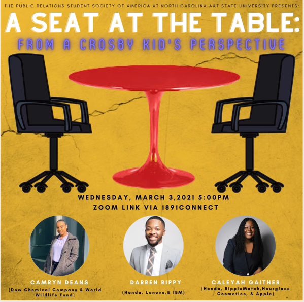 NCAT PRSSA tweet media