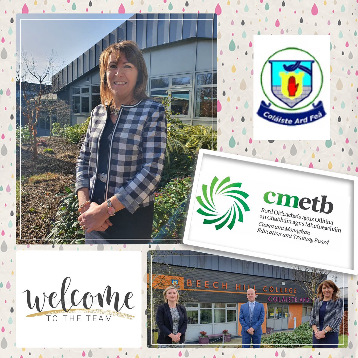 Beech Hill College (@bhcmonaghan) on Twitter photo Our #BHCCommunity would like to welcome our new Deputy Principal, Ms.Sinéad McColgan to the school. <a href="/CavMonETB/">Cavan and Monaghan Education and Training Board</a> <a href="/MonaghanEC/">Monaghan EC</a> <a href="/theNSMonaghan/">The Northern Standard</a> <a href="/ETBIreland/">ETBI</a> <a href="/PDAIreland1/">PDA Ireland</a> <a href="/NAPD_IE/">NAPD</a> Our #BHCCommunity would like to welcome our new Deputy Principal, Ms.Sinéad McColgan to the school. <a href="/CavMonETB/">Cavan and Monaghan Education and Training Board</a> <a href="/MonaghanEC/">Monaghan EC</a> <a href="/theNSMonaghan/">The Northern Standard</a> <a href="/ETBIreland/">ETBI</a> <a href="/PDAIreland1/">PDA Ireland</a> <a href="/NAPD_IE/">NAPD</a>