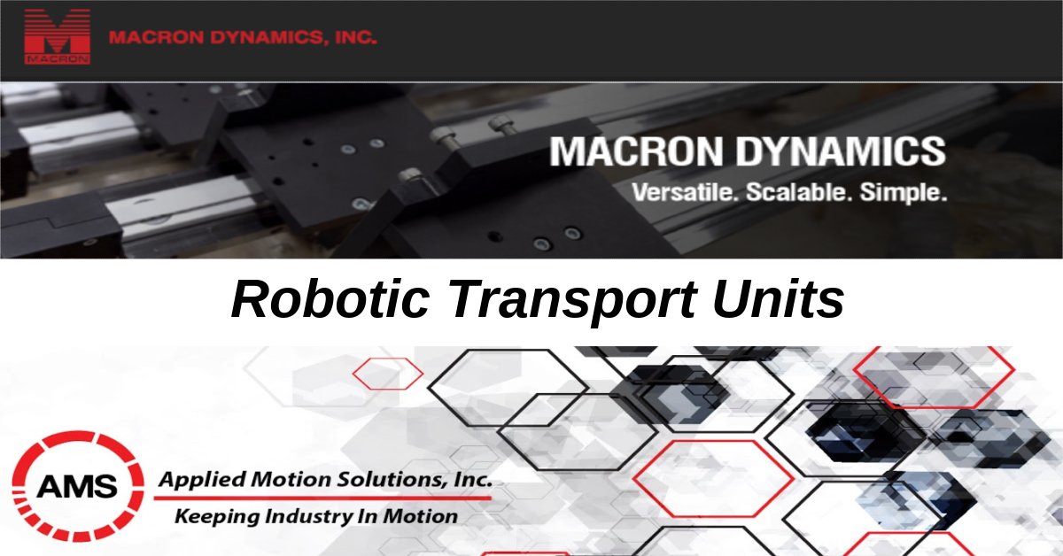 AMSMotion's tweet image. @macrondynamics  Robotic Transport Units have many configurations and features.
Check out our blog below, where we highlight several of MANY features #MacronDynamics provides, AND to see an exclusive look at a #RTU in motion!
#robotistransportunits 
ow.ly/8hEH50DvNqP