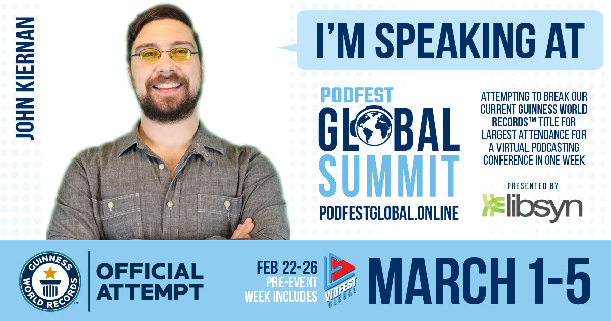 podbean's tweet photo. Who's ready for Podfest? Use the promo code PODBEAN21 for a free entry-level pass! Tune to hear our very own @JKPodbean
speak on audience engagement!
#podfest #podfestglobal #podcastconference #podcastcon #podcast
https://t.co/X07kXvGL2X https://t.co/On4DtFihsh