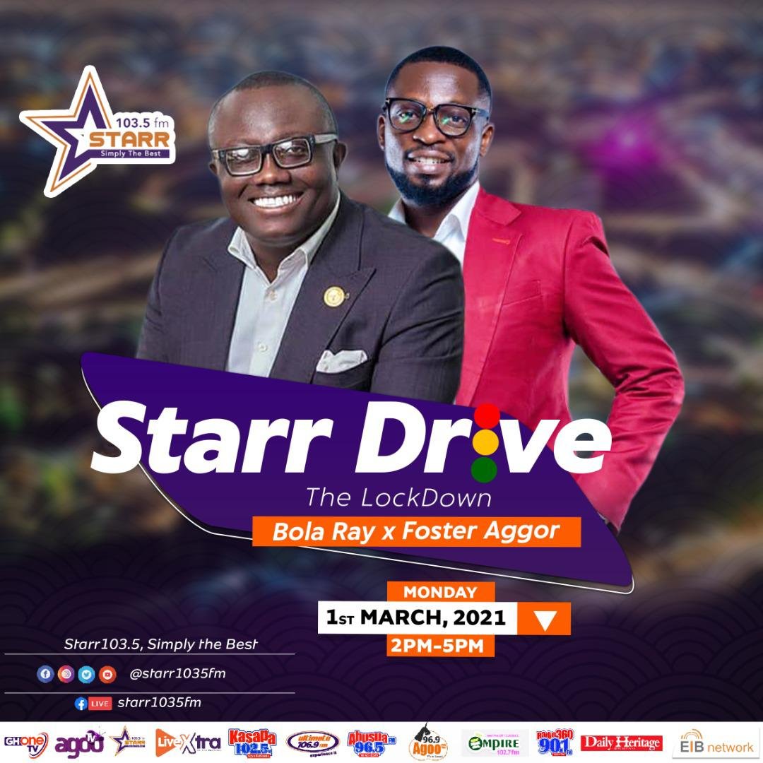Send your shout-outs/ requests using the hashtag #StarrDrive.

You might be a lucky winner of a fuel⛽ voucher.