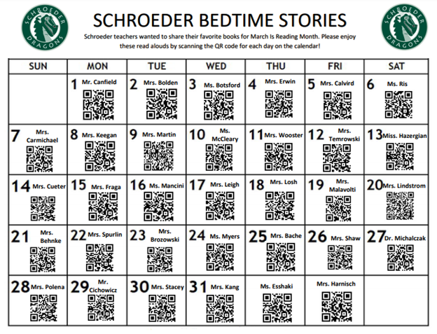 MrsKeeganTSD's tweet photo. March is Reading Month! Dragons will be reading like DETECTIVES! Enjoy bedtime stories and activities all month long! Can you help us solve this crime at Family Night?! Check out the video! My top suspect is @Mr_Canfield!! #schroederdragons #OneTROY 
https://t.co/BHasKteIpj https://t.co/nFRNmjqcpy