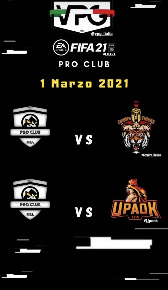 NewClubitalycit's tweet photo. Match Day

🏆@VPG_Italy 

🆚@iTaLiaNTiGeRS 

🕥22:44

🆚@UPaokProClub 

🕚23:00

#weareclubitaly https://t.co/5UMNtzRbSH