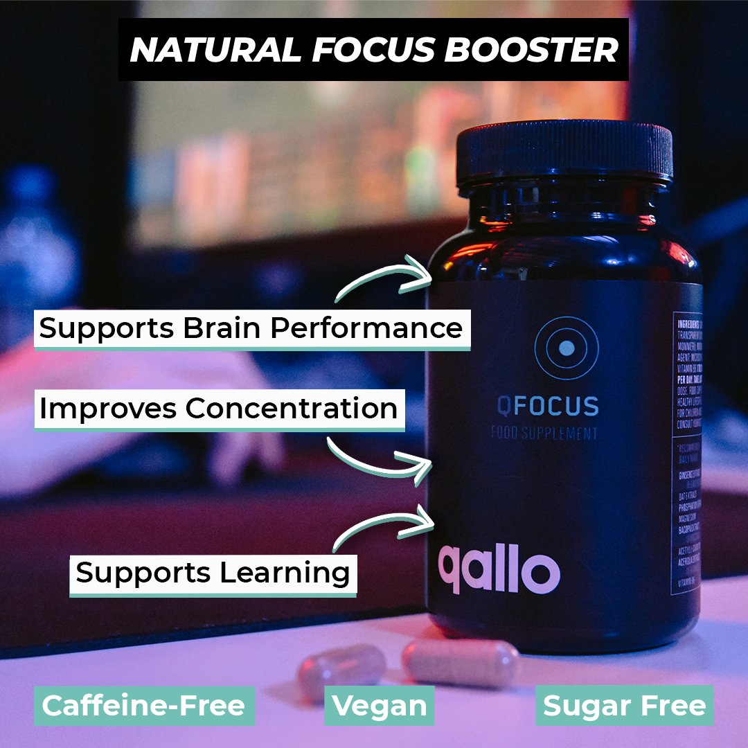 qallolifestyle's tweet photo. THIS is Qallo® #QFocus 🧠 A selection of 8 high-quality plant, herb & fruit extracts, brought together to help you reach peak gaming performance.
Did you know we have a 100% #moneyback guarantee? Everyone is different, that's just a reality and we want to deliver #nootropics https://t.co/BWSMPEKt3Q