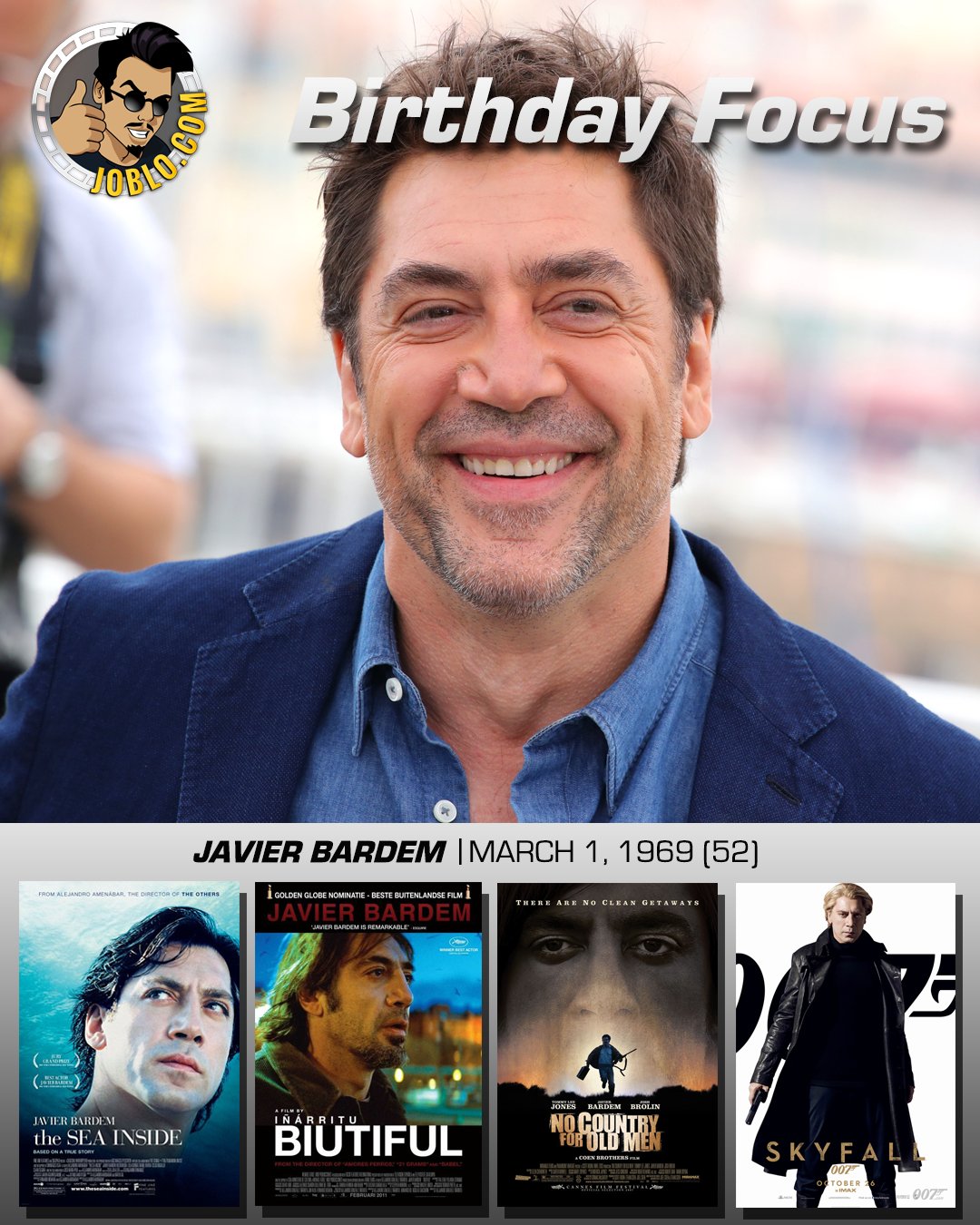 Wishing a very happy 52nd birthday to Javier Bardem! 