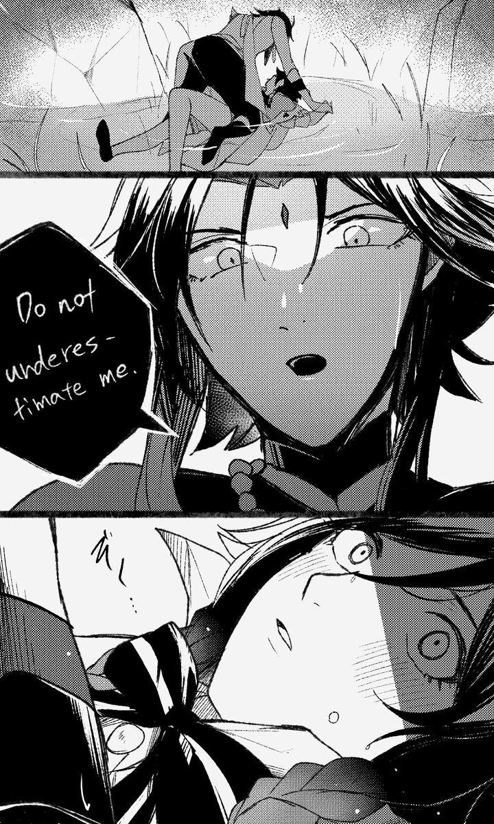神速の仙人 vs 風任せの詩人
#xiaoven #魈ウェン
※I'm not very good at English... Sorry! 