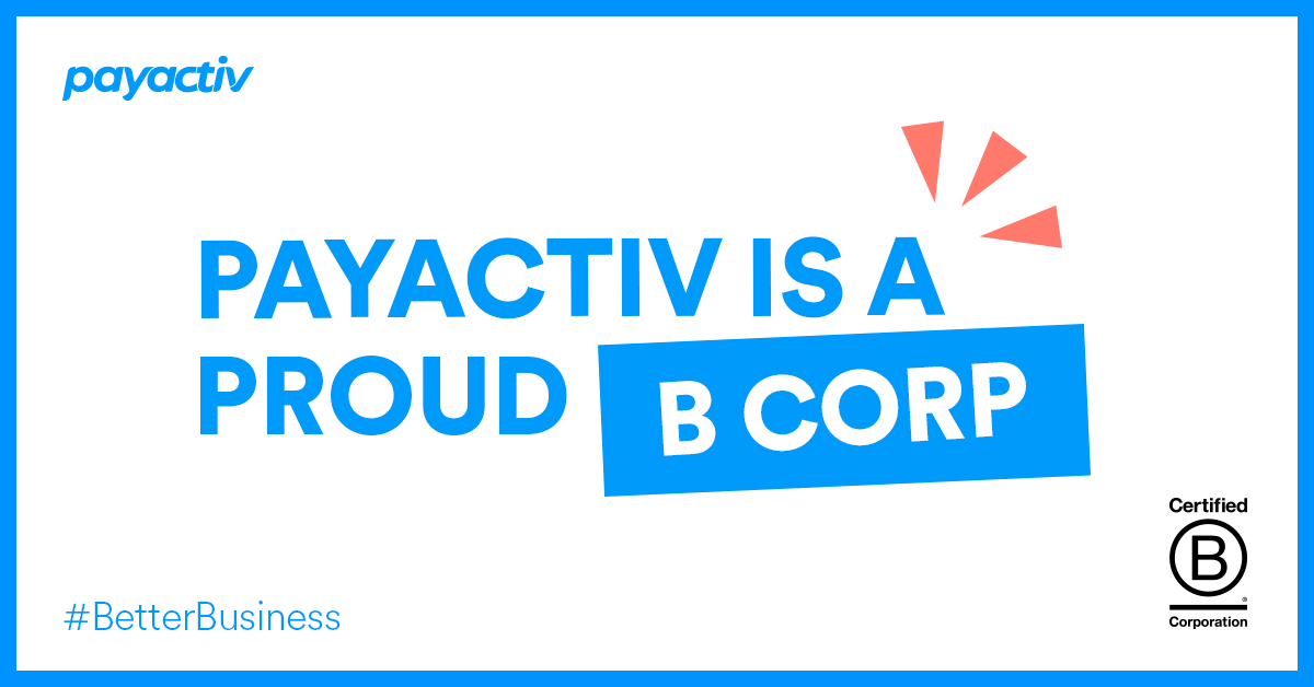 Payactiv's tweet photo. Certified B Corporations are a new kind of business that balances purpose and profit. The @BCorporation community of leaders are driving a global movement of people using business as a force for good. #Payactiv #BetterBusiness #WeAreBCorps #BCorpMonth https://t.co/GcLkDgvYC1