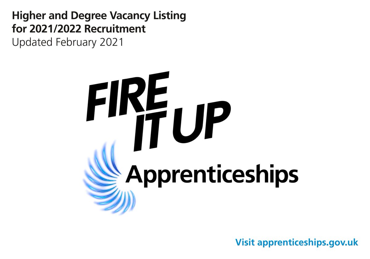 Apprenticeships's tweet image. Did you know University is not the only way to gain a degree-level qualification?

Apprenticeships allow you to gain a debt-free qualification, whilst earning a salary. Have a look at the Higher and Degree Vacancy Listing now! 

ow.ly/oZoC50DBsph #PlanForJobs #NCW2021