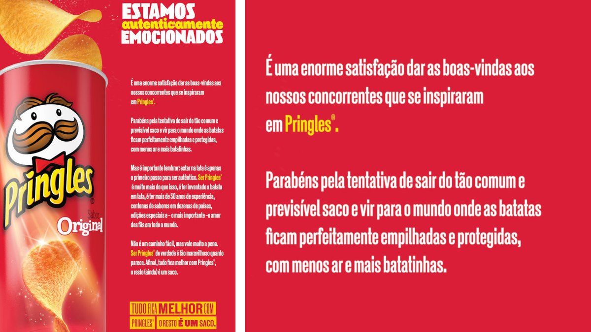 brains9's tweet photo. Pringles dá boas-vindas para Ruffles, que agora também tem versão em lata - https://t.co/OhcHuWkiJa https://t.co/0kArO971nD